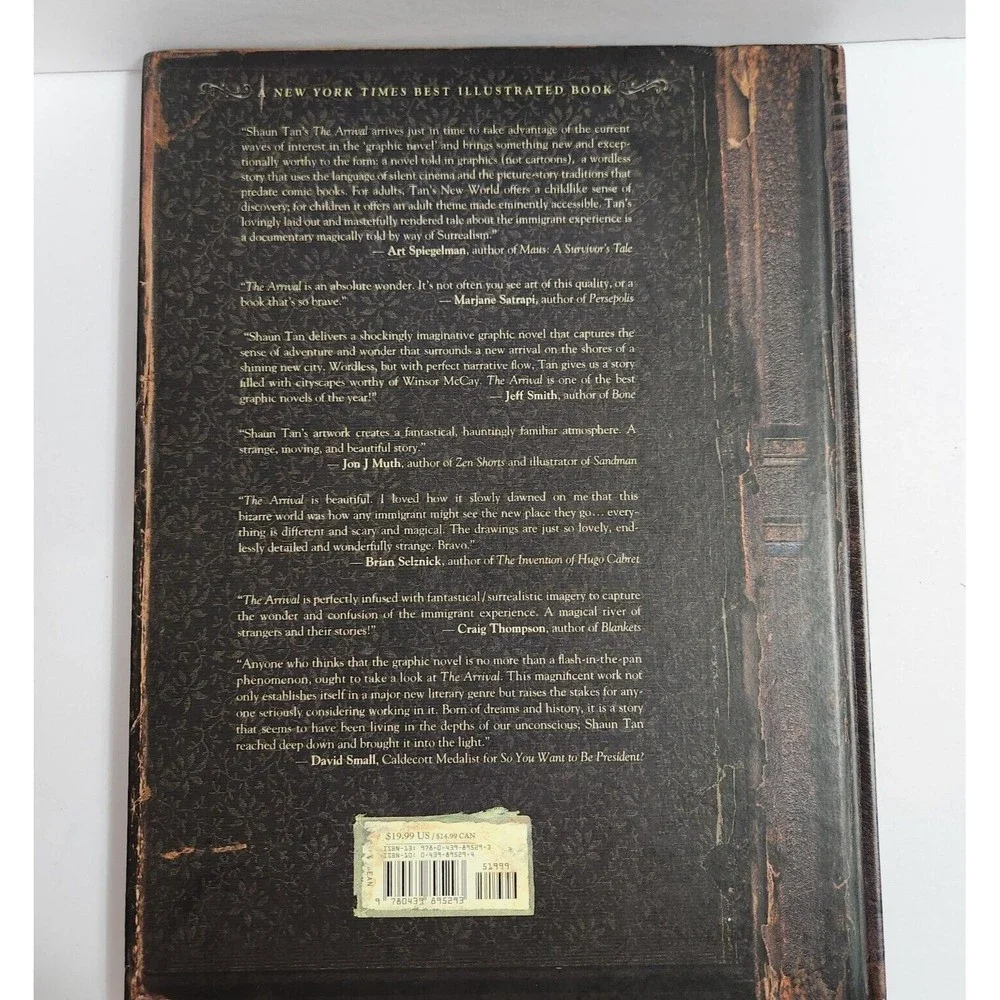 The Arrival by Shaun Tan (English) Hardcover Book